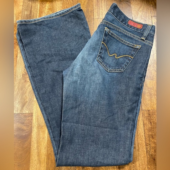 AG Adriano Goldschmeid The Legend Flare  Jeans 28R - Picture 3 of 11